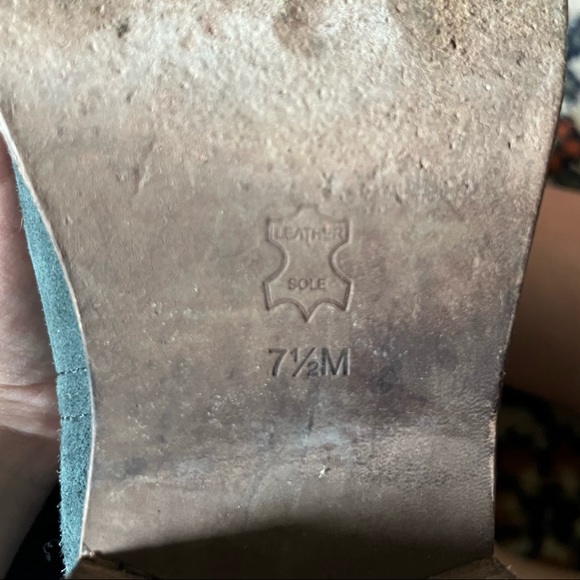 Tory Burch grey suede Moto boot - Picture 6 of 10